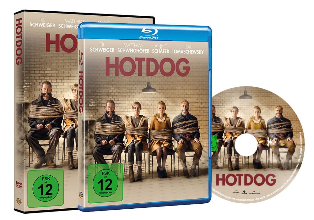 Hot Dog - Home Video - Packaging