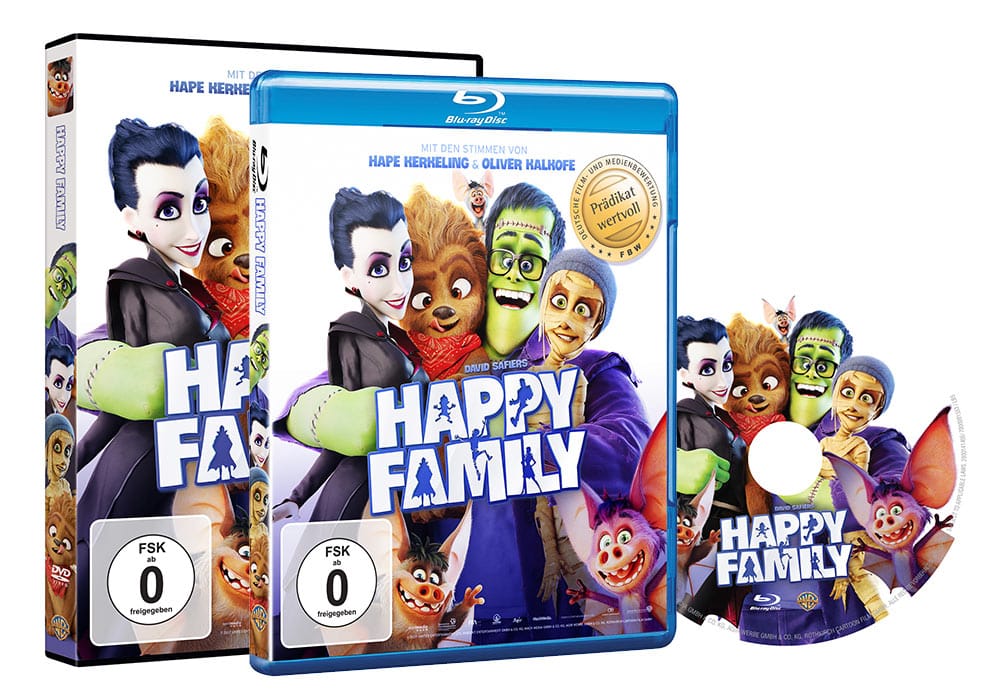 Happy Family - Home Video - Packaging