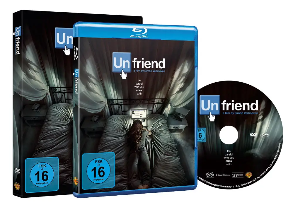 Unfriend - Home Video - Packaging