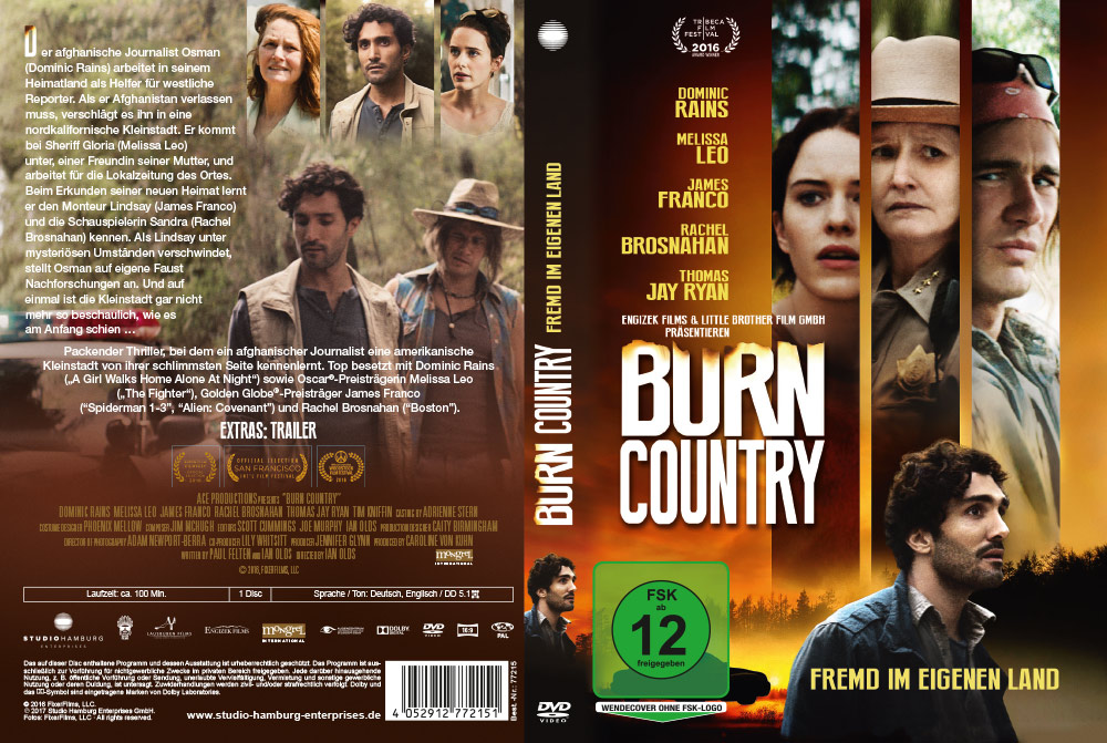 Burn Country - Artwork - Home Video - Cover