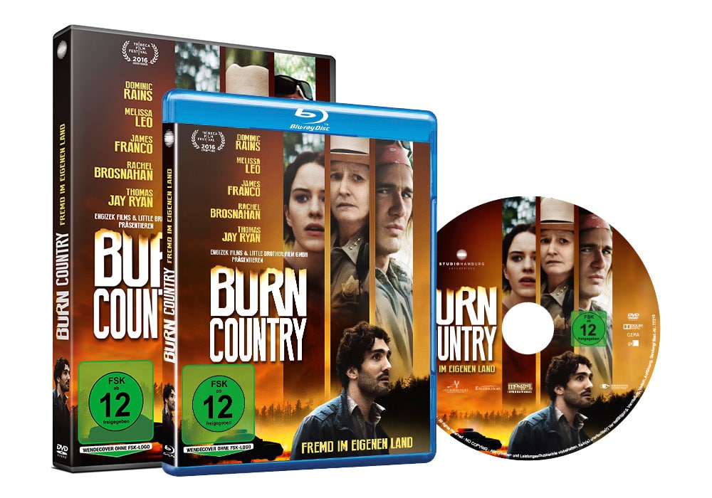 Burn Country - Artwork - Home Video - Packaging