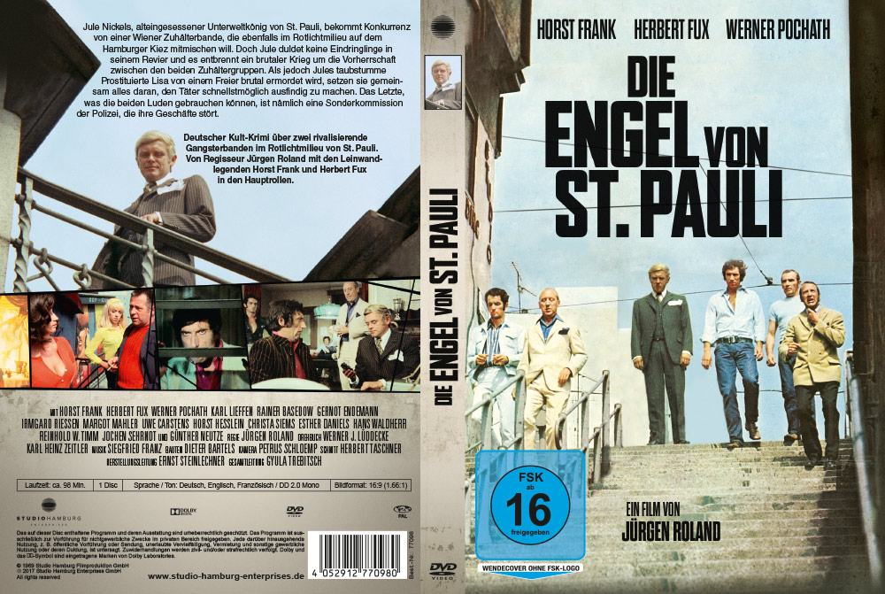 Die Engel von St. Pauli - Artwork - Home Video - Cover
