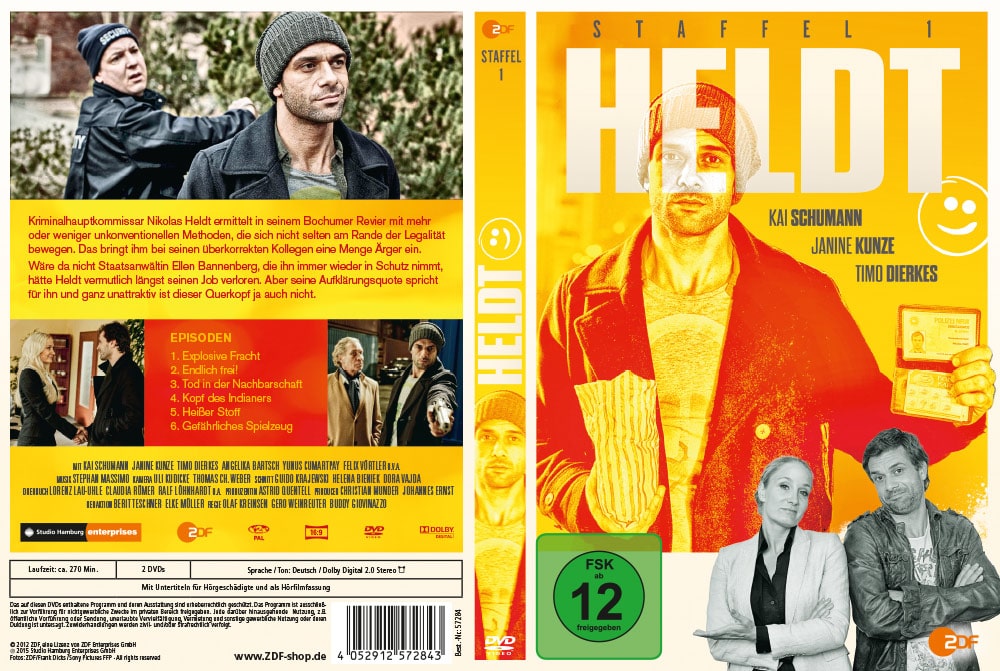 Heldt (Fernsehserie) - Artwork - Home Video - Cover 1