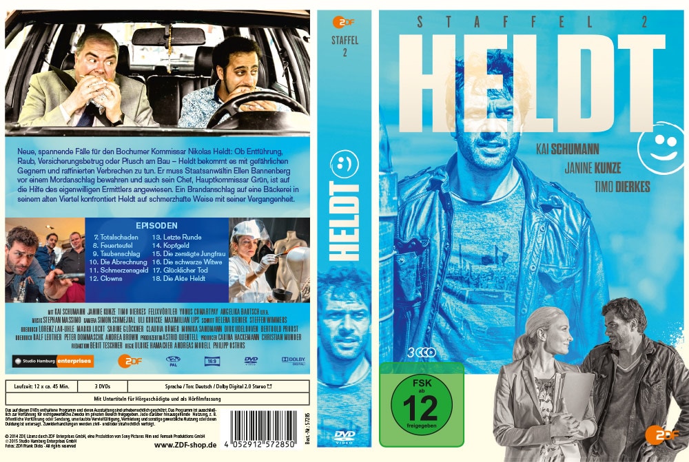 Heldt (Fernsehserie) - Artwork - Home Video - Cover 2