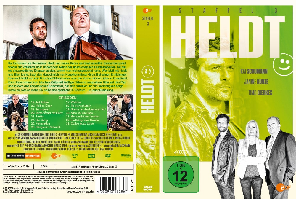 Heldt (Fernsehserie) - Artwork - Home Video - Cover 3