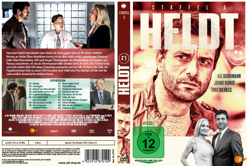 Heldt (Fernsehserie) - Artwork - Home Video - Cover 5