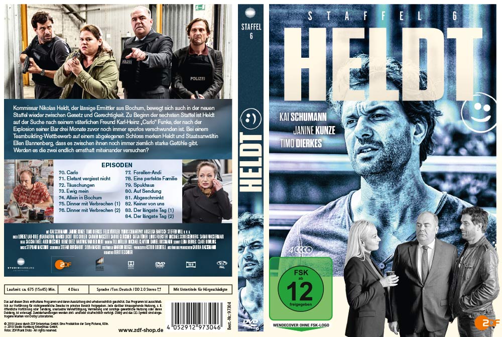 Heldt (Fernsehserie) - Artwork - Home Video - Cover 6