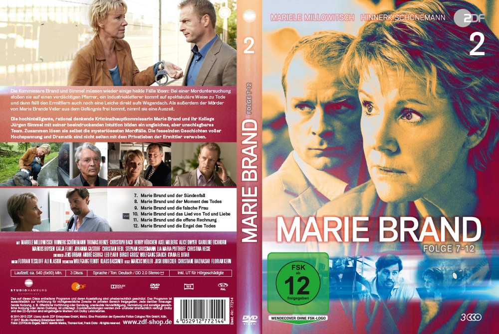 Marie Brand - Artwork - Home Video - Cover - Staffel 2