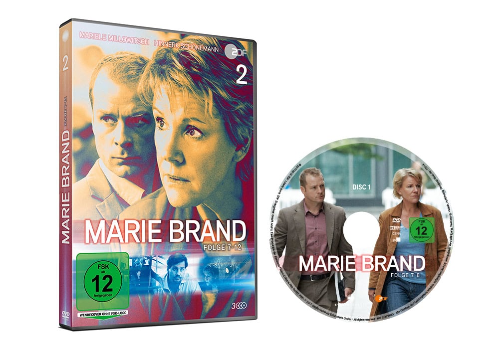 Marie Brand - Artwork - Home Video - Packaging - Staffel 2