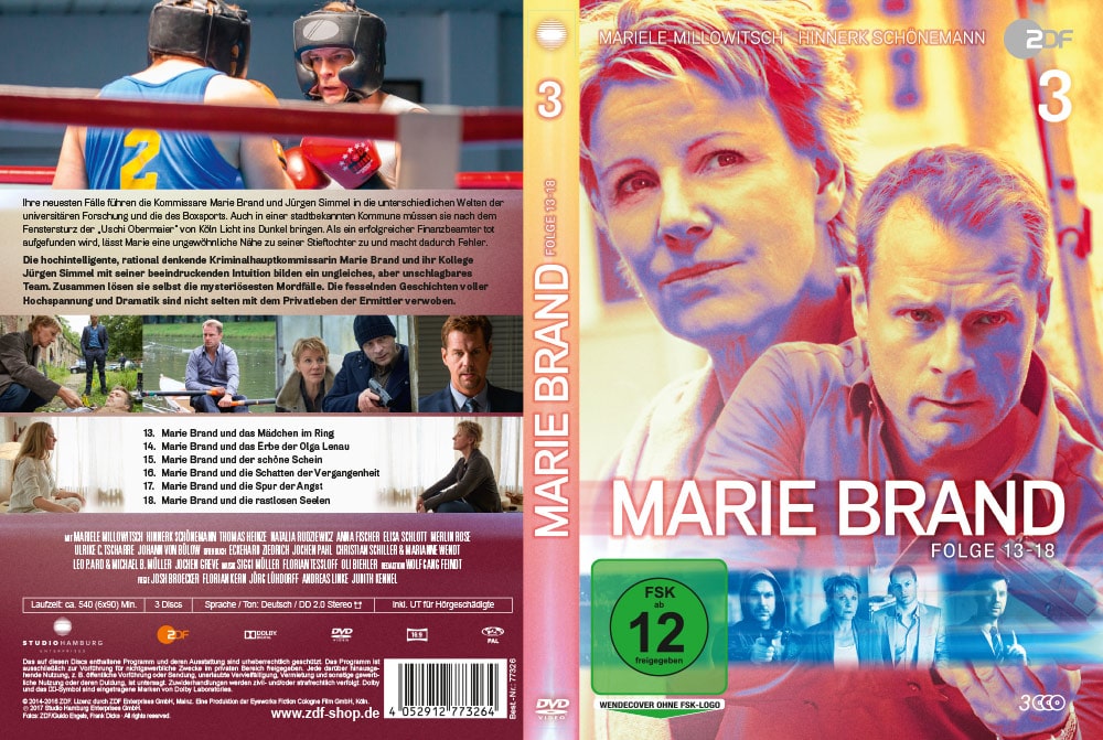 Marie Brand - Artwork - Home Video - Cover - Staffel 3