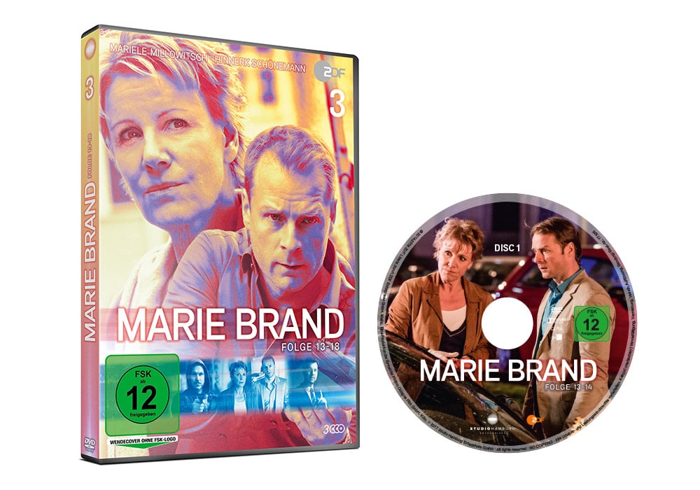 Marie Brand - Artwork - Home Video - Packaging - Staffel 3