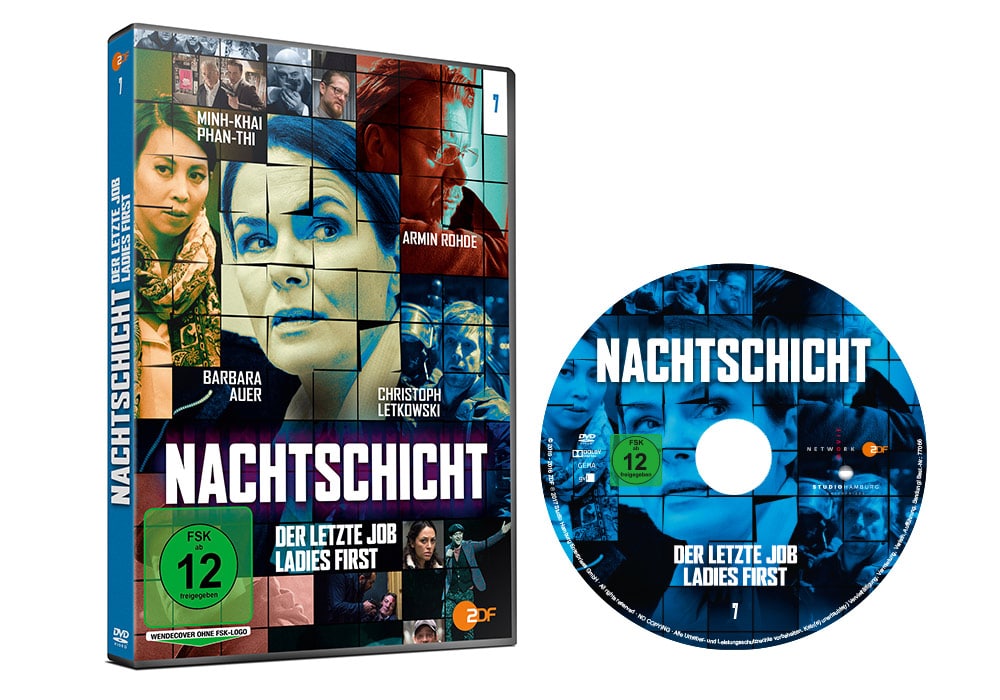 Nachtschicht (Serie) - Artwork - Home Video - Packaging - Staffel 7