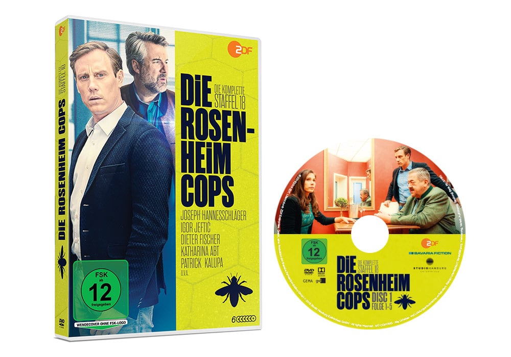 Die Rosenheim Cops - Artwork - Home Video - Packaging - Staffel 18