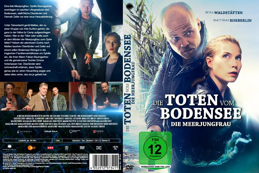 Die Toten vom Bodensee: Die Meerjungfrau - Artwork - Home Video - Cover