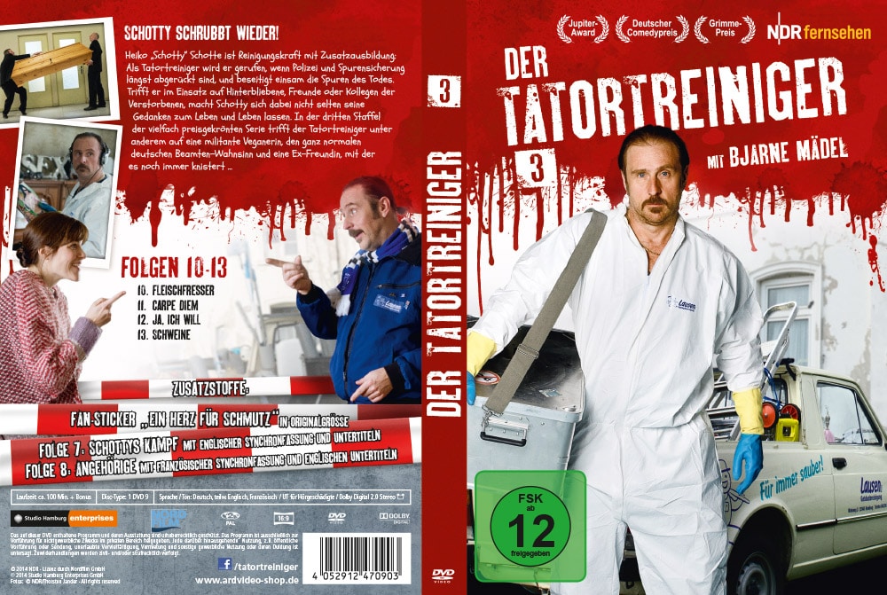 Der Tatortreiniger - Artwork - Home Video - Cover - Staffel 3