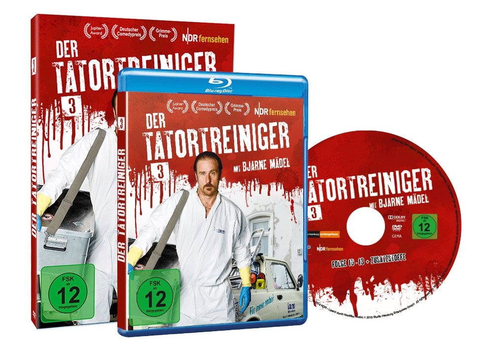 Der Tatortreiniger - Artwork - Home Video - Packaging - Staffel 3