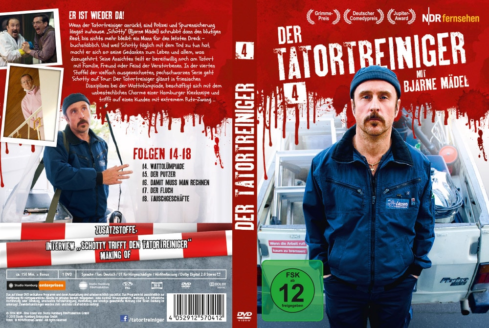 Der Tatortreiniger - Artwork - Home Video - Cover - Staffel 4
