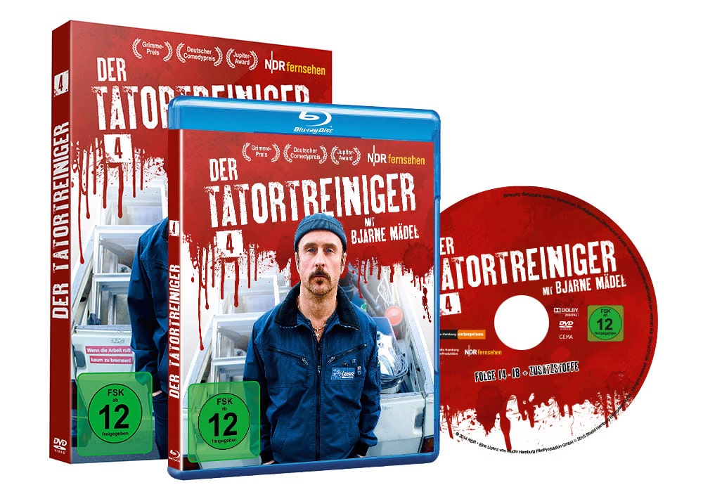 Der Tatortreiniger - Artwork - Home Video - Packaging - Staffel 4