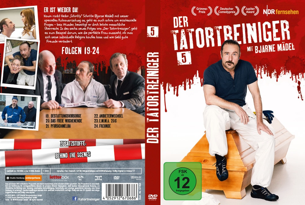 Der Tatortreiniger - Artwork - Home Video - Cover - Staffel 5