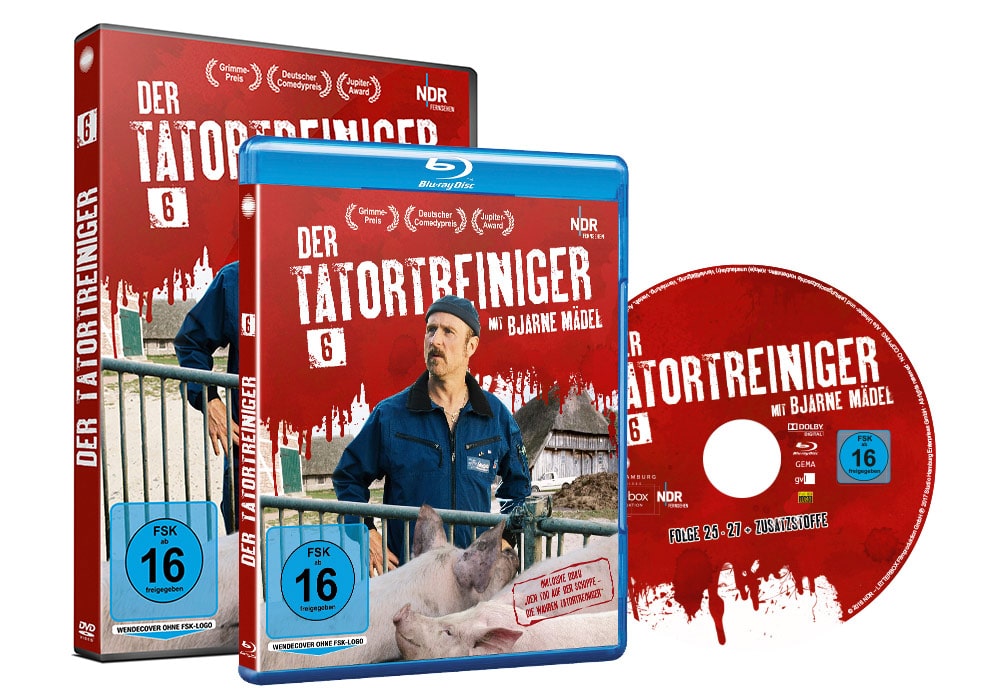 Der Tatortreiniger - Artwork - Home Video - Packaging - Staffel 6