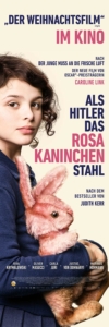 Als Hitler das rosa Kaninchen stahl - Artwork - Key Visual - City Light Säule