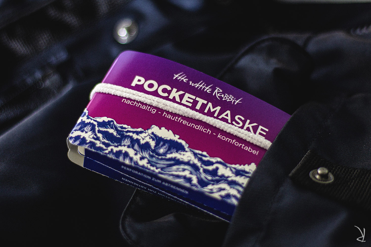 Pocketmaske - Pocketmasken - TWR - Fotoshooting 2020 - Produktfotografie - The White Rabbit - Bild 2